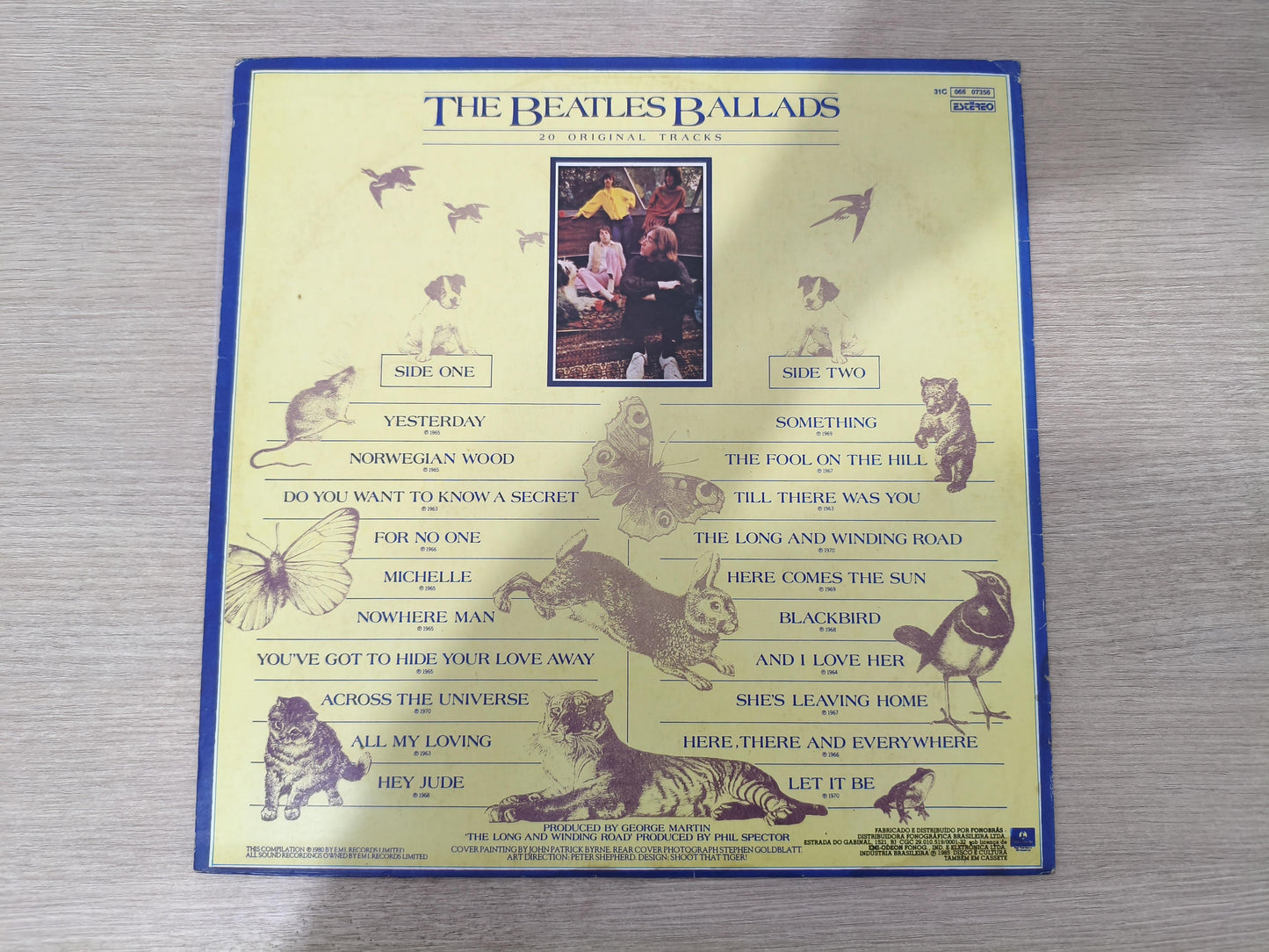 Lp Vinil The Beatles Ballads 20 Original Tracks