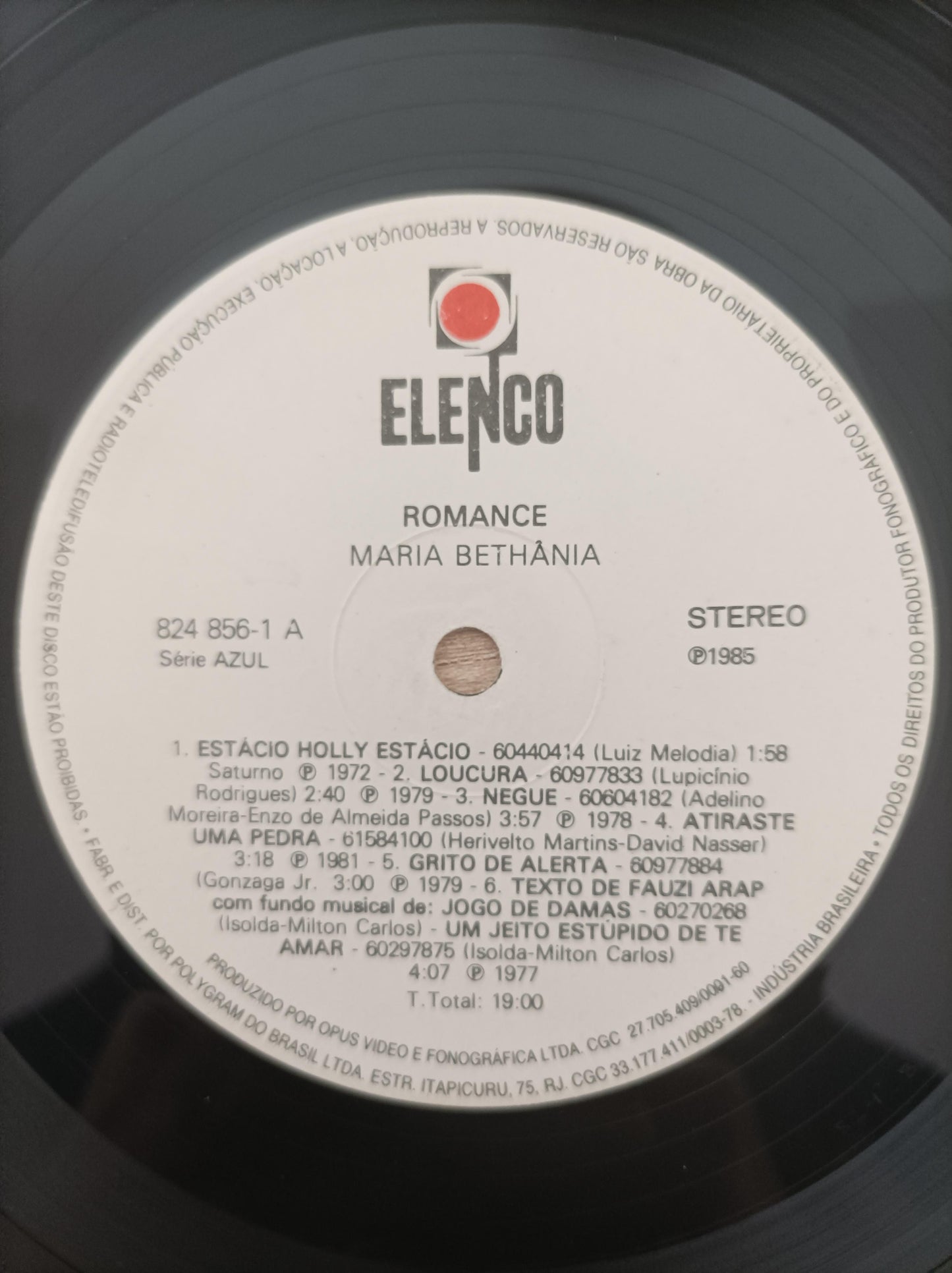 Lp Vinil Maria Bethânia Romance