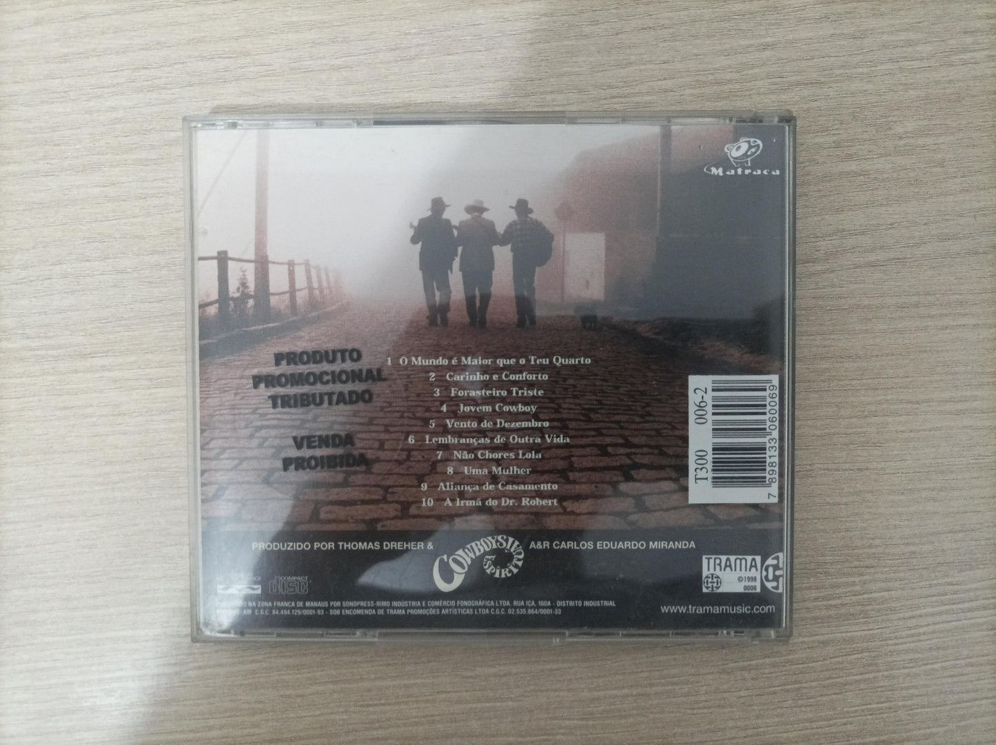CD Cowboys Espirituais 1998
