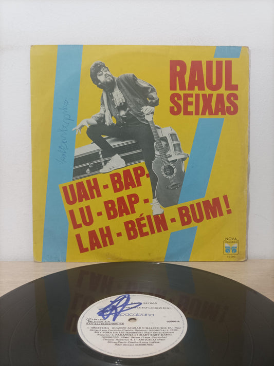 Lp Vinil Raul Seixas Uah-Bap-Lu-Bap-Lah-Béin-Bum!