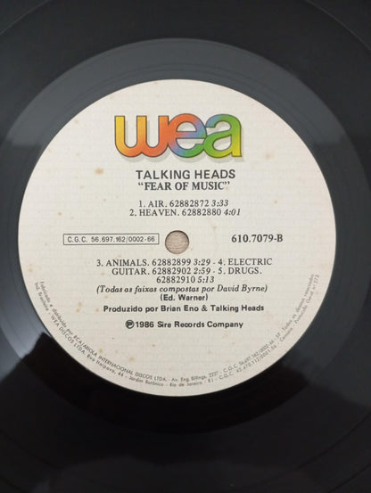 Lp Vinil Talking Heads Fear Of Music