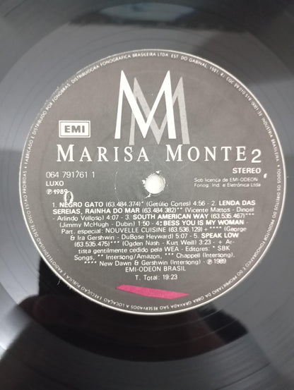 Lp Vinil Marisa Monte MM 1989 Com Encarte