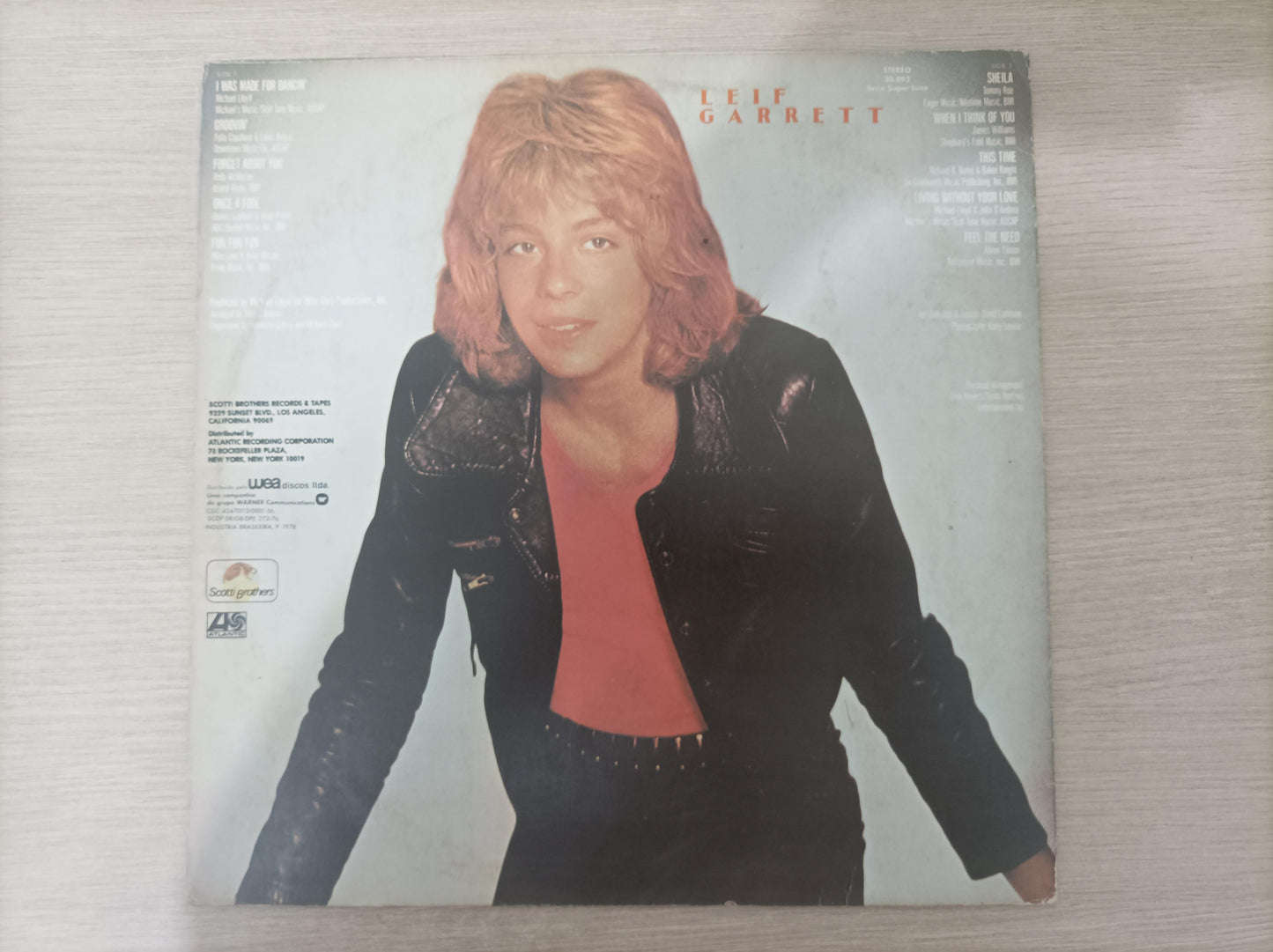 Lp Vinil Leif Garrett Feel The Need