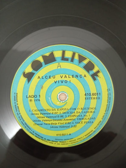 Lp Vinil Alceu Valença Vivo! Capa Dupla, Leia