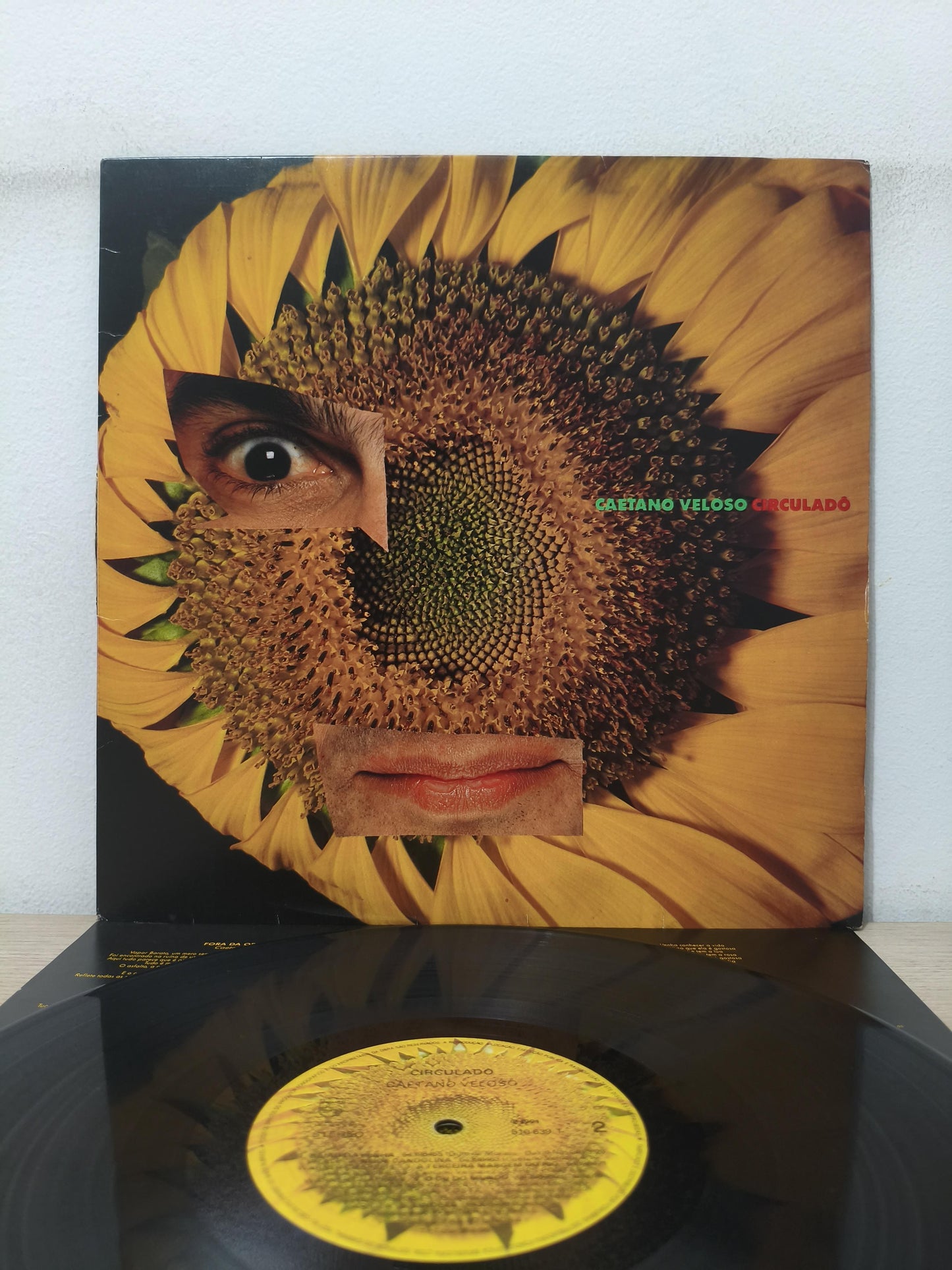 Lp Vinil Caetano Veloso Circuladô Com Encarte, Leia