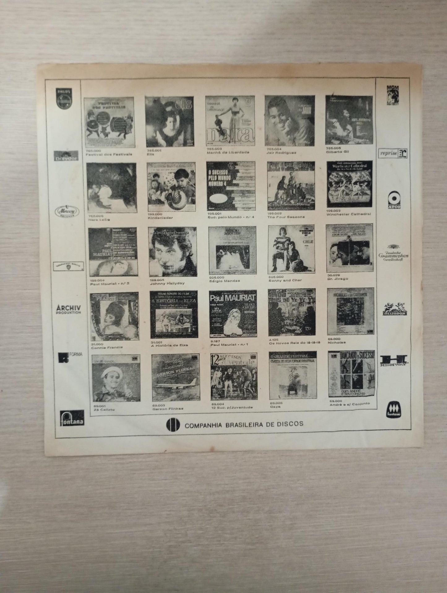 Lp Vinil Nara Leão Vento De Maio