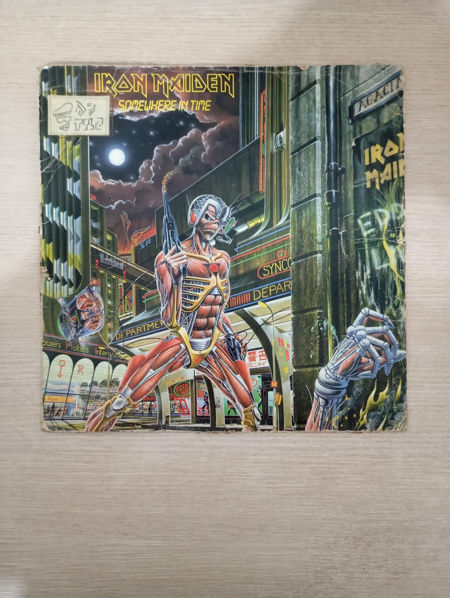 Lp Vinil Iron Maiden Somewhere In Time, Leia