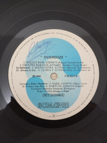 Lp Vinil Overdoze 1986