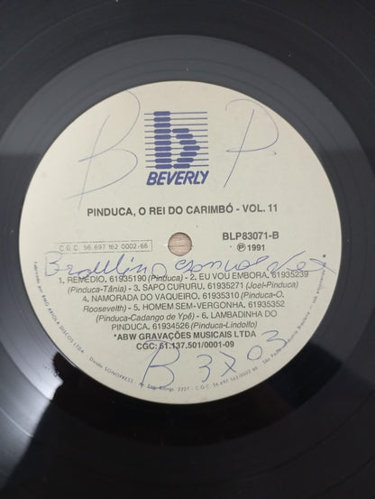 Lp Vinil Pinduca O Rei Do Carimbó