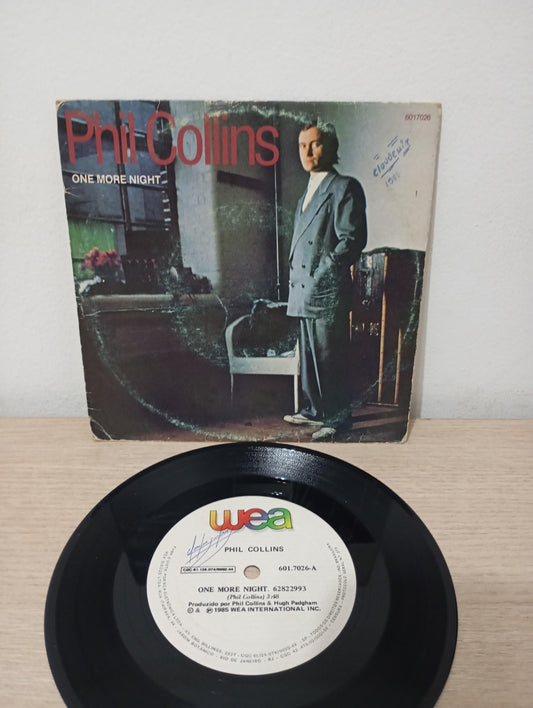 Compacto Vinil Phil Collins One More Night
