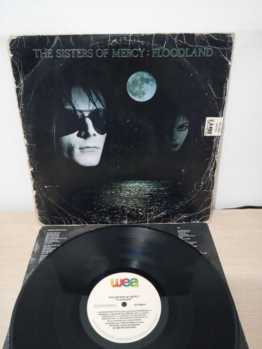 Lp Vinil The Sisters Of Mercy Floodland Com Encarte