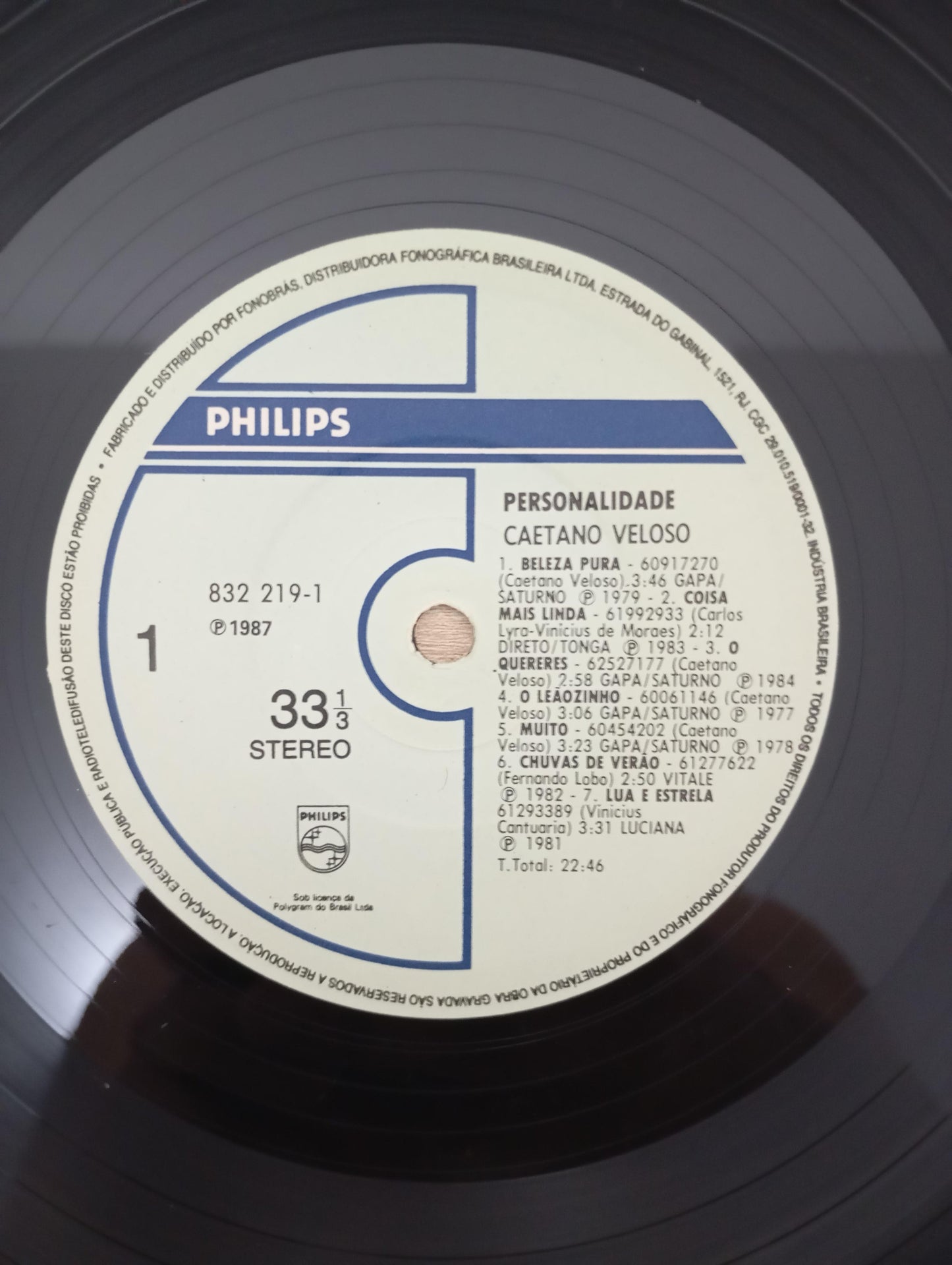 Lp Vinil Caetano Veloso Personalidade