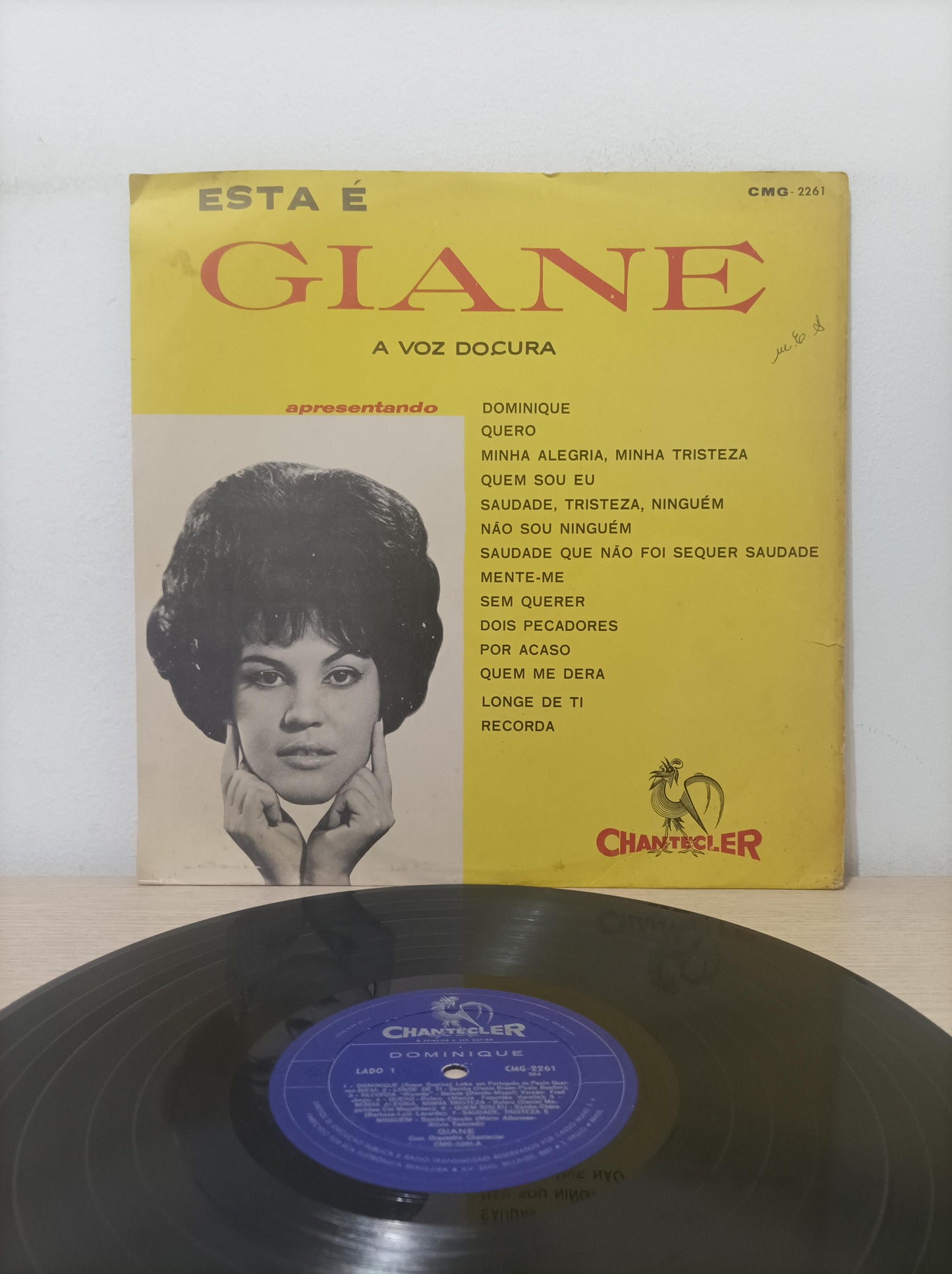 Lp Vinil Giane Esta É Giane A Voz Doçura
