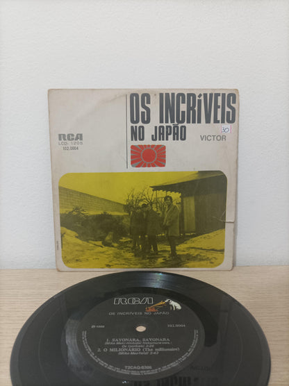 Compacto Vinil Os Incríveis No Japão