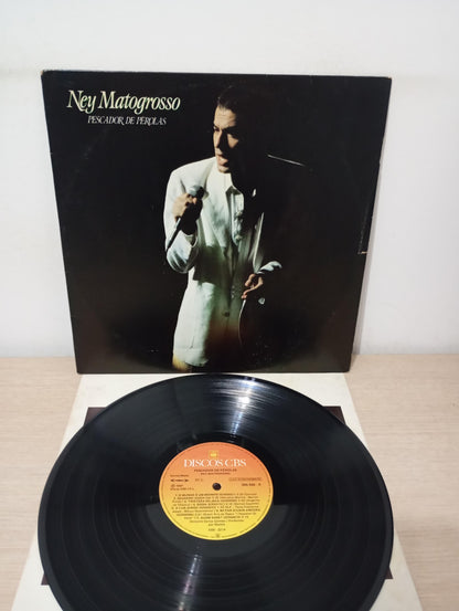 Lp Vinil Ney Matogrosso Pescador De Pérolas Com Encarte