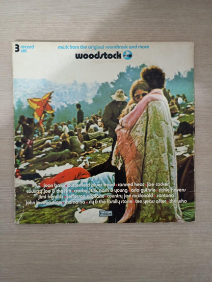 Lp Vinil Woodstock Soundtrack Triplo