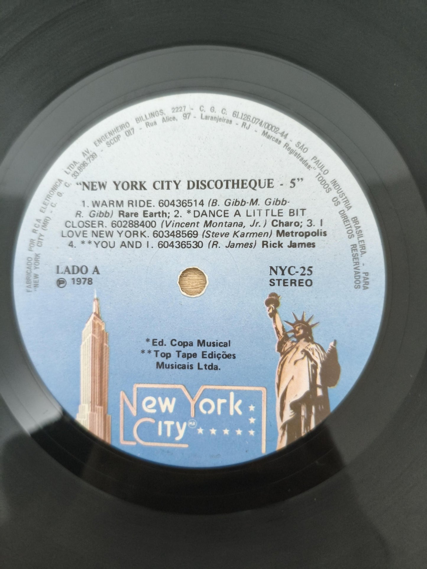 Lp Vinil New York City Discotheque 5