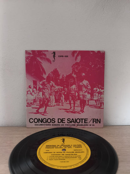 Compacto Vinil Congos De Saiote / RN Folclore Brasileiro 25 A