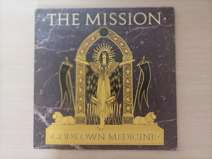 Lp Vinil The Mission Gods Own Medicine Com Encarte