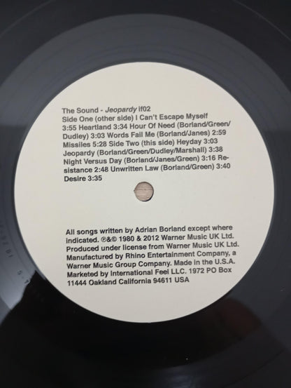 Lp Vinil The Sound Jeopardy 2012 USA Importado