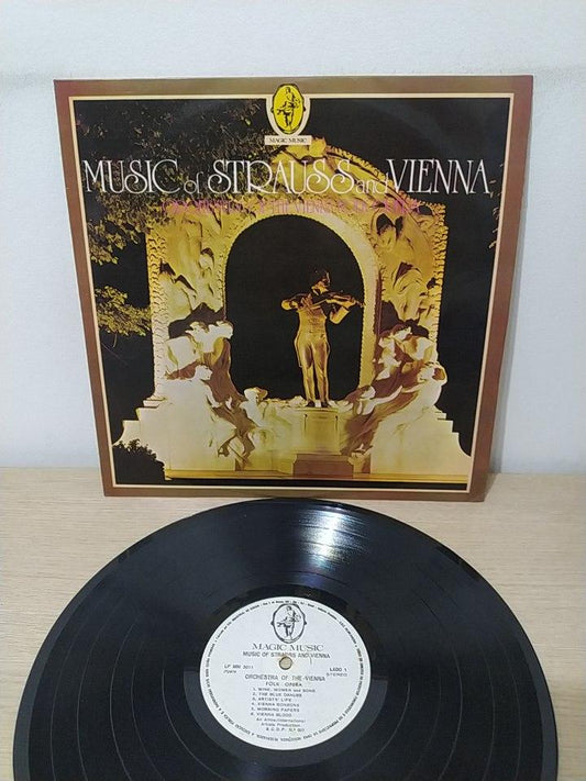 Lp Vinil Orchestra Of Vienna Folk Opera Strauss And Vienna