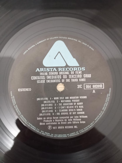Lp Vinil John Williams Clouse Encounters Of The Third Kind