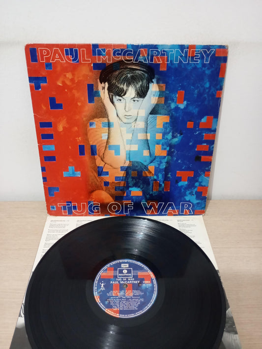 Lp Vinil Paul McCartney Tug Of War Com Encarte
