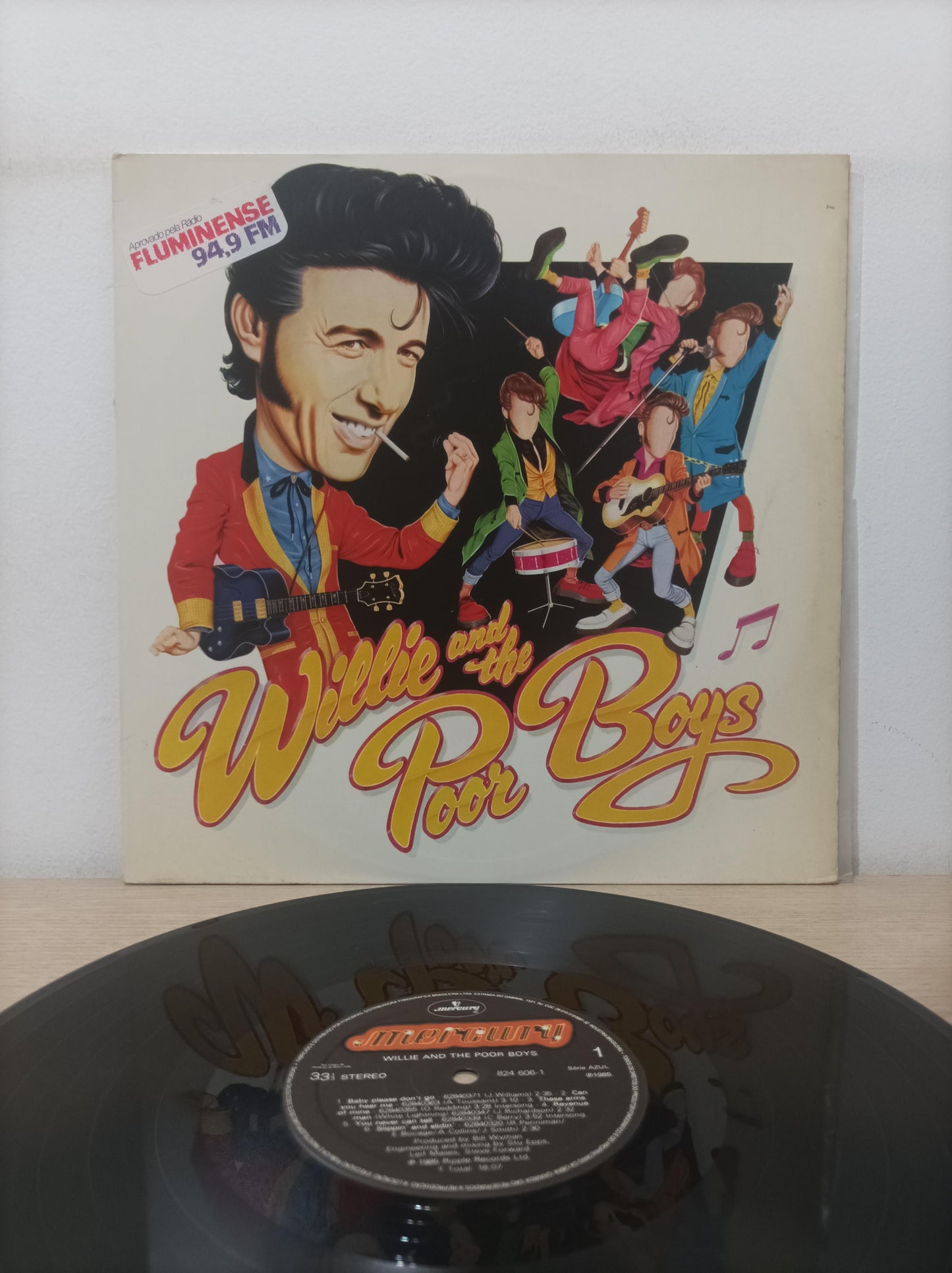 Lp Vinil Willie And The Poor Boys 1985