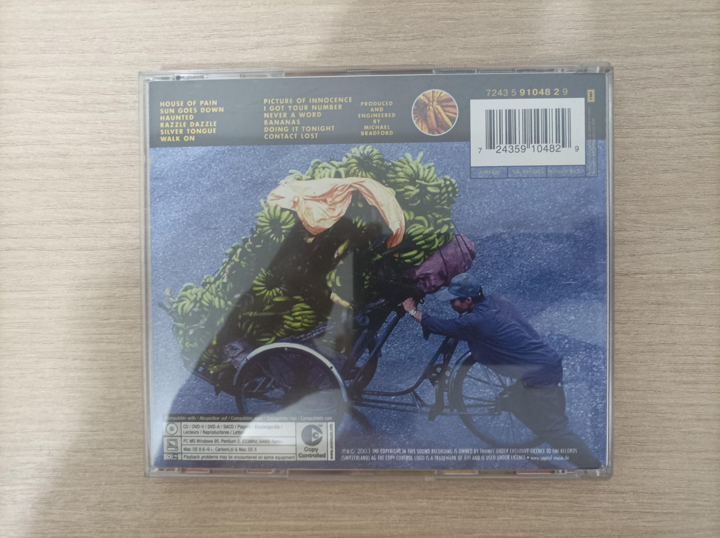 CD Deep Purple Bananas Importado