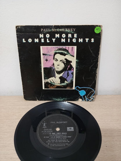 Compacto Vinil Paul McCartney No More Lonely Nights