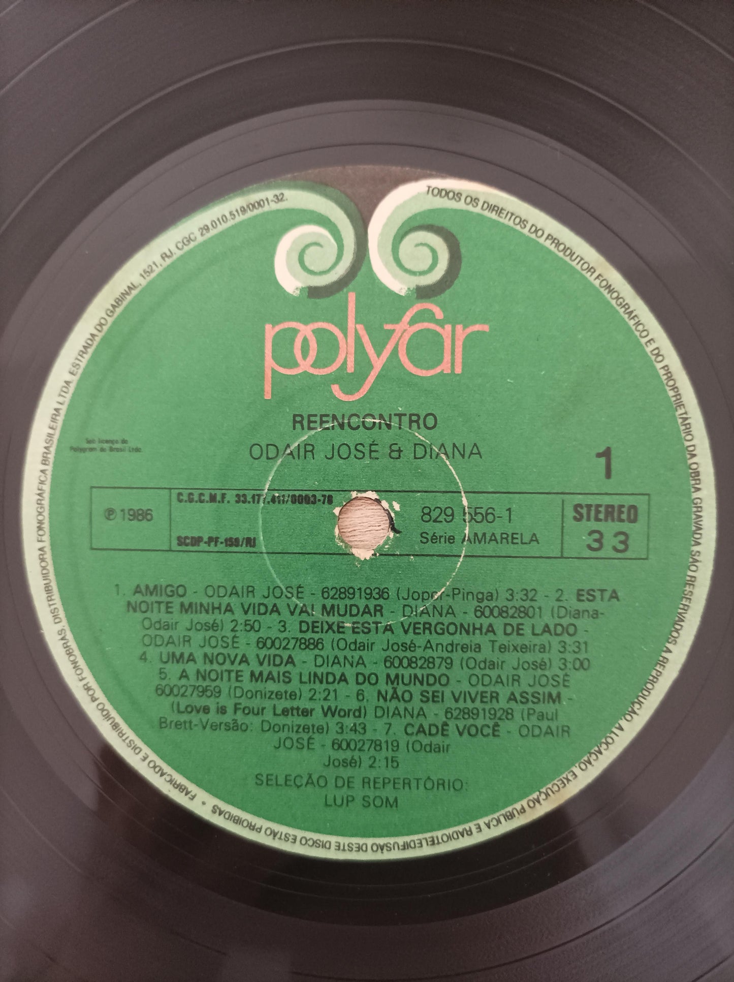 Lp Vinil Diana & Odair Reencontro