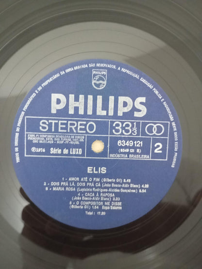 Lp Vinil Elis Regina 1974 Capa Dupla