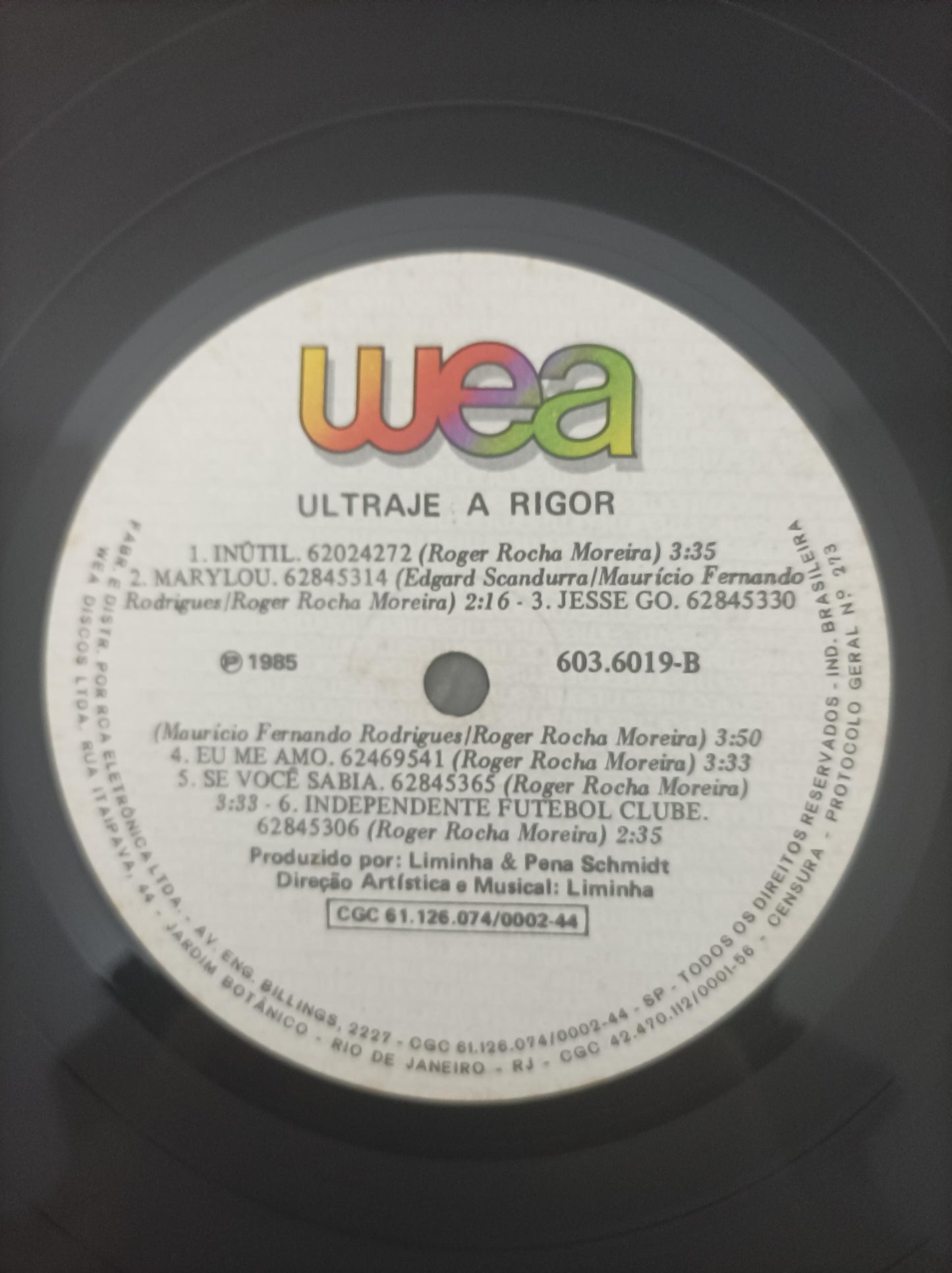 Disco Vinil Vamos Invadir Praia Ultraje A Rigor Com Encarte