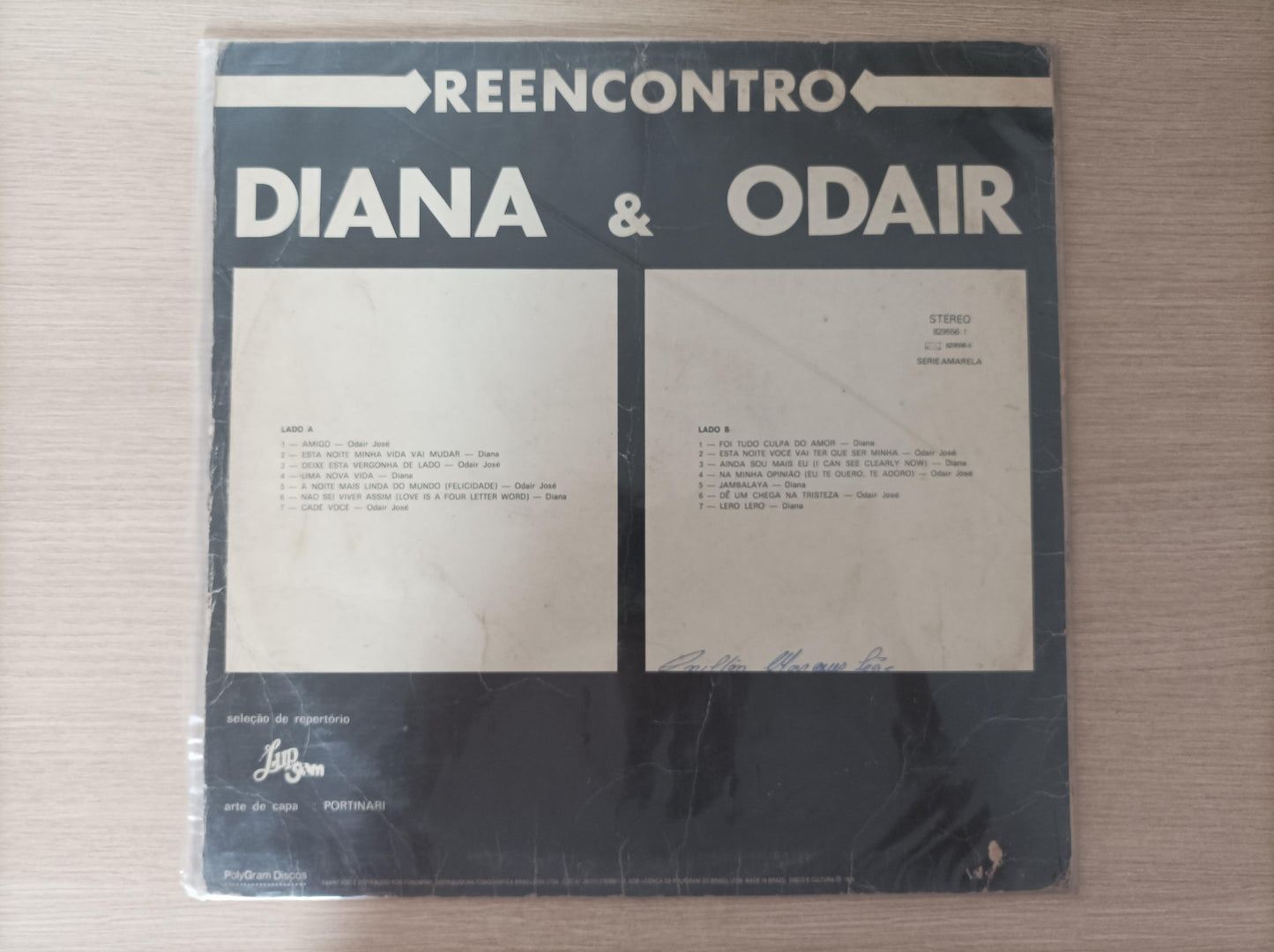 Lp Vinil Diana & Odair Reencontro