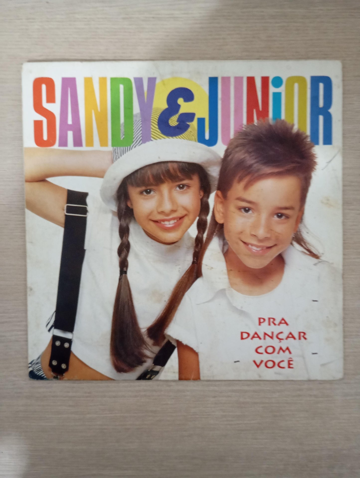 Lp Vinil Sandy & Junior Pra Dançar Com Você Com Encarte