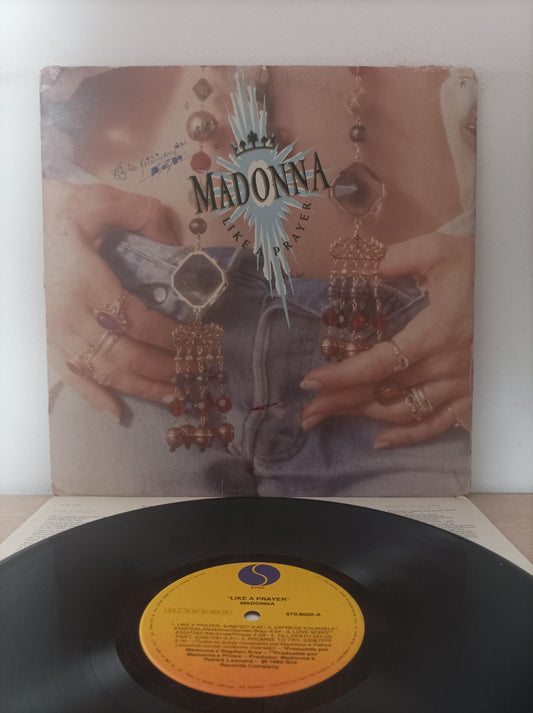 Lp Vinil Madonna Like A Prayer Com Encarte