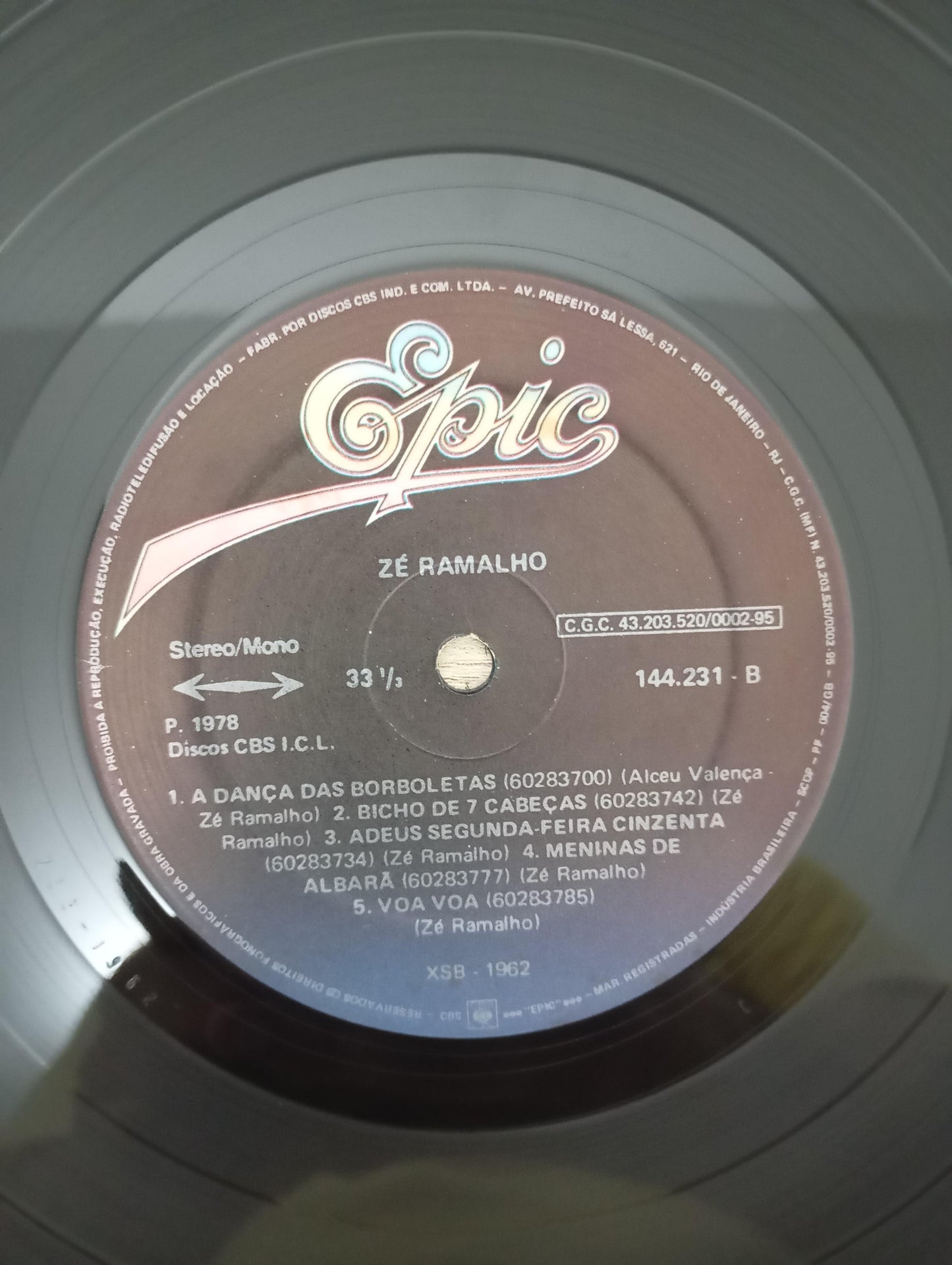 Lp Vinil Zé Ramalho 1978