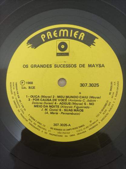 Lp Vinil Maysa Matarazzo Os Grandes Sucessos de