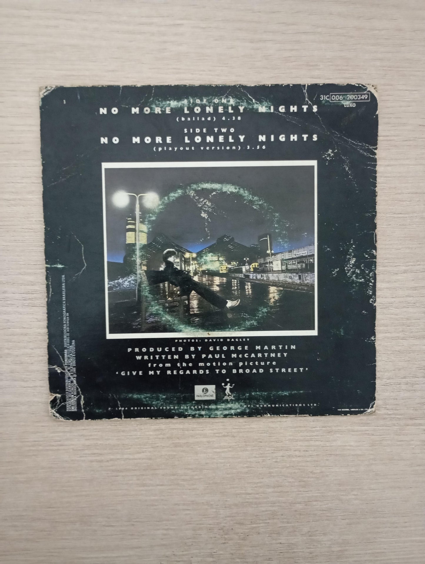 Compacto Vinil Paul McCartney No More Lonely Nights