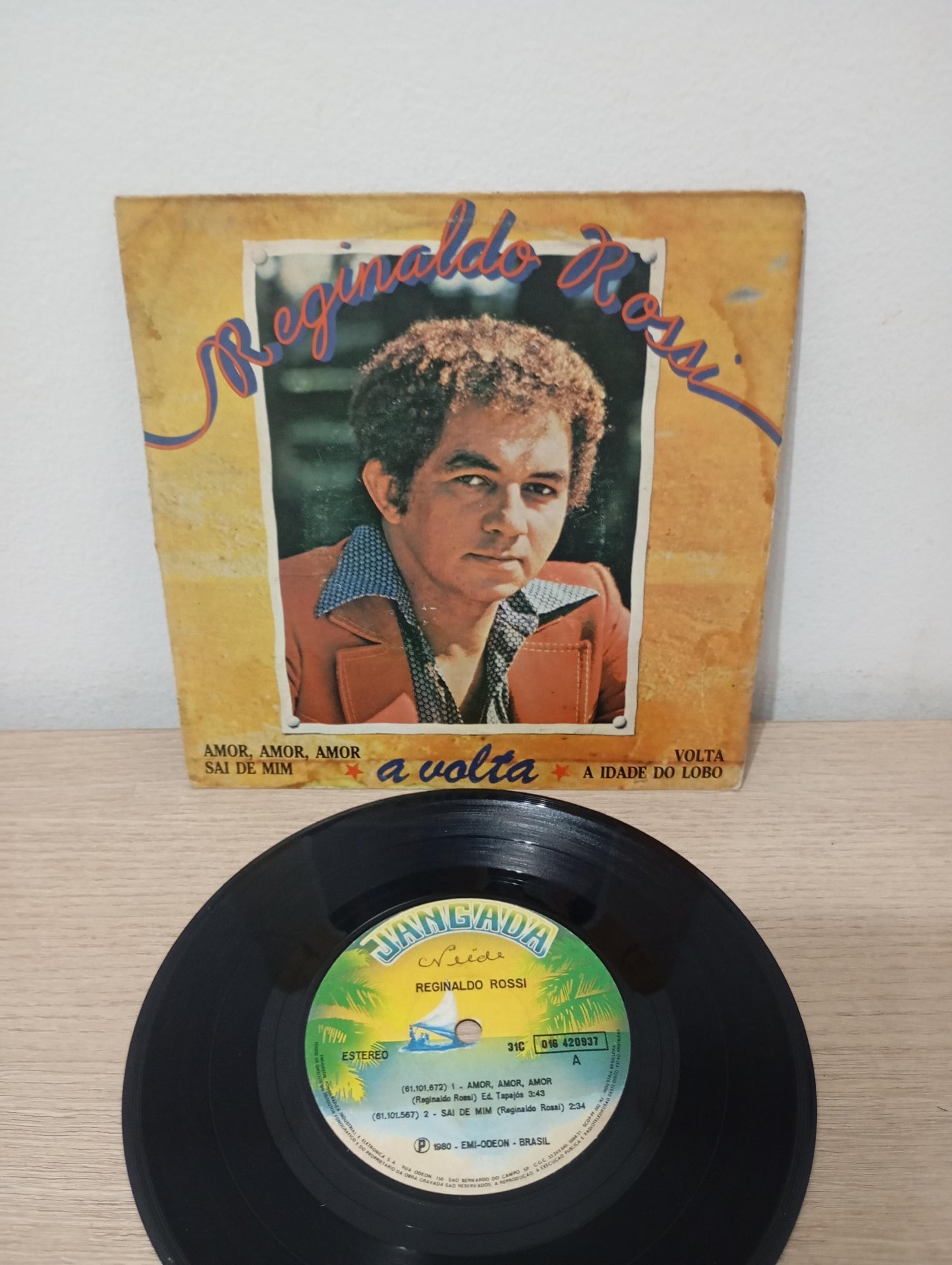 Compacto Vinil Reginaldo Rossi A Volta