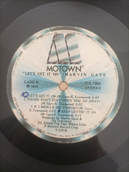 Lp Vinil Marvin Gaye Let's Get It On Capa Dupla