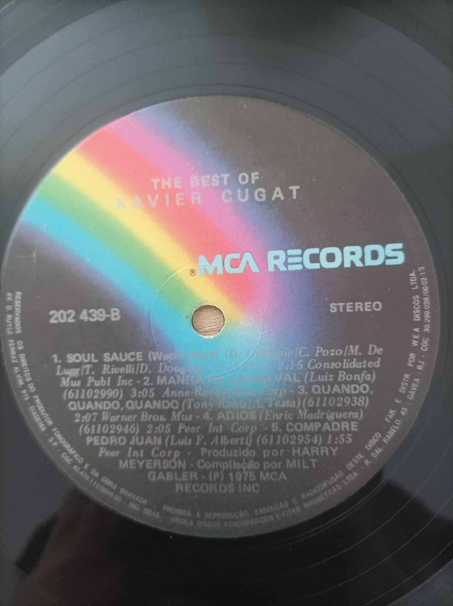 Lp Vinil Xavier Cugat The Best of Importado