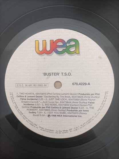 Lp Vinil Phil Collins Buster Trilha Sonora
