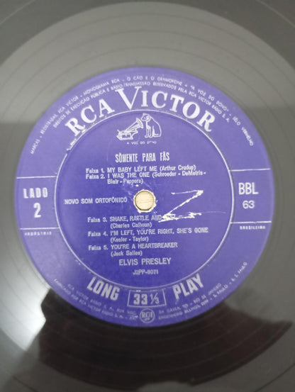 Lp Vinil Elvis Presley Somente Para Fãs