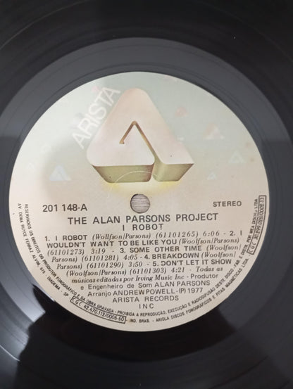 Disco Vinil I Robot The Alan Parsons Project Capa Dupla A