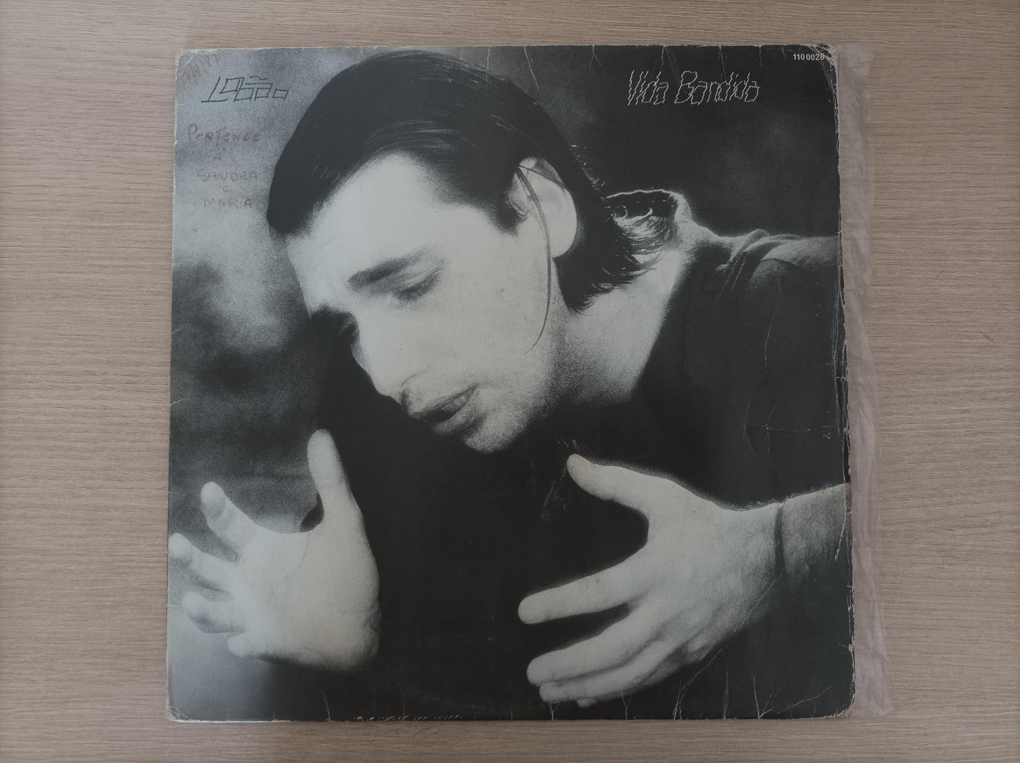 Lp Vinil Lobão Vida Bandida Com Encarte