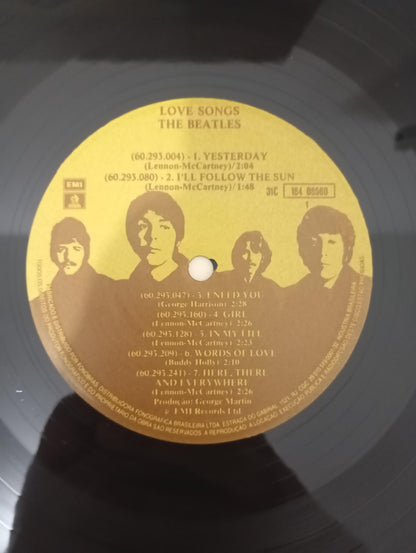 Lp Vinil The Beatles Love Songs Duplo Com Encartes