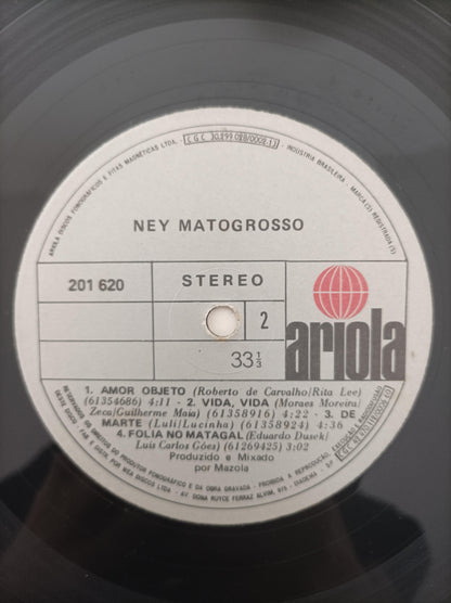 Lp Vinil Ney Matogrosso 1981 Com Encarte