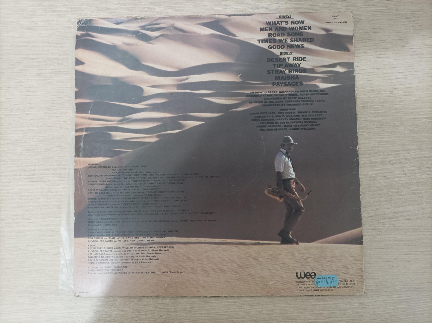 Lp Vinil Sadao Watanabe Maisha