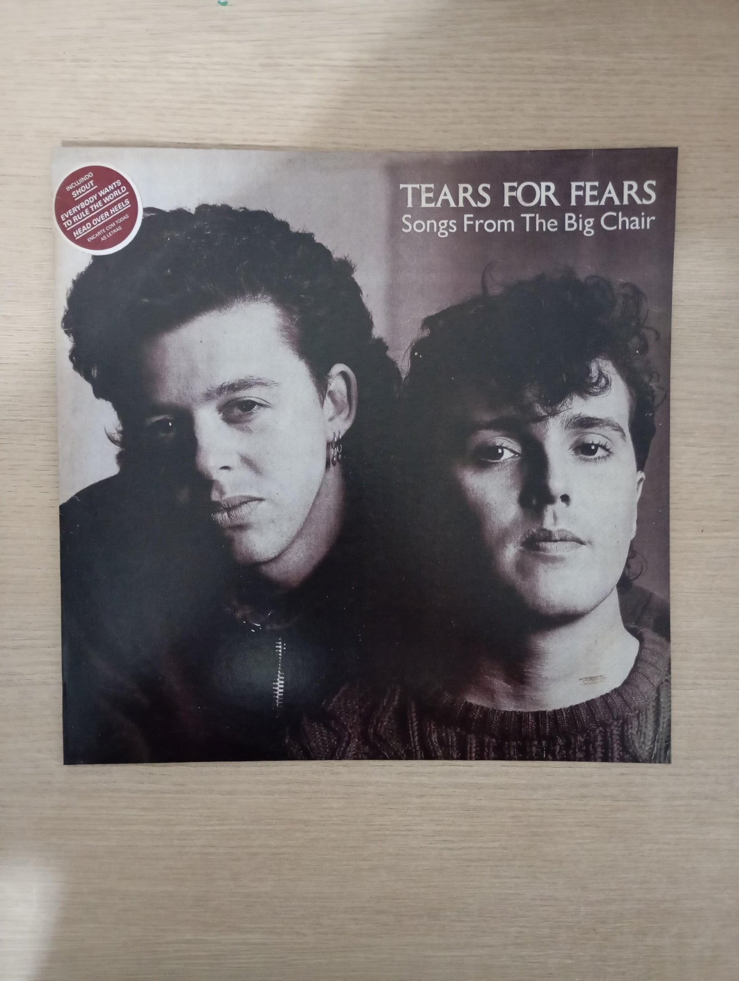 Lp Vinil Tears For Fears Songs From The Big Chair C Encarte